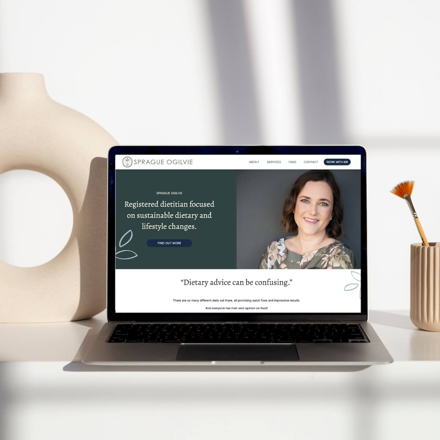 Website Laptop Mockup Instagram Post Website Laptop Mockup Instagram Post